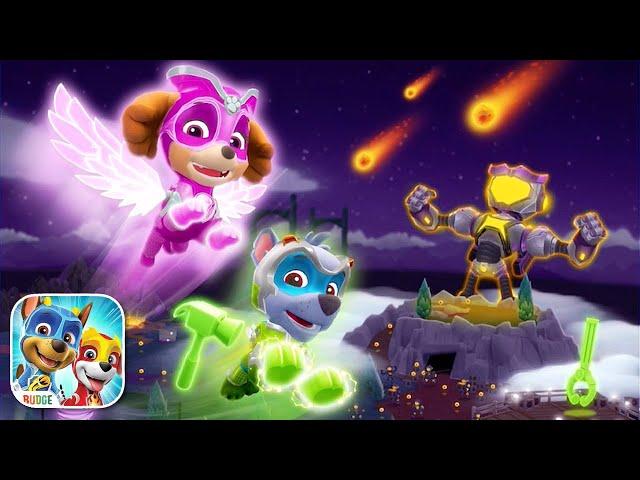 PAW Patrol Rescue World - The Mighty Pups ROCKY, CHASE & SKYE Adventure Gameplay