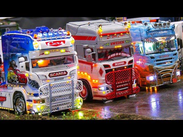 MEGA RC TRUCK COLLECTION!! GREAT RC MODEL TRUCKS, RC SHOW TRUCKS, RC FIRE TRUCKS