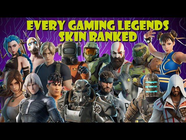 Every Gaming Legends Skin in Fortnite RANKED