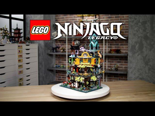 LEGO NINJAGO City Gardens | LEGO Designer Video 71741 |10 Year Anniversary