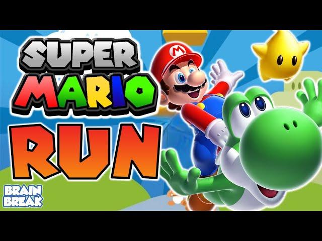 Super Mario Chase | Brain Break | Mario Run | Super Mario Bros | Just Dance