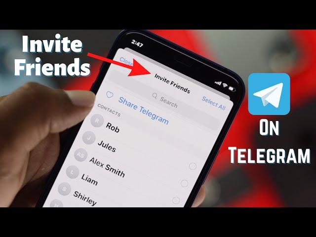 How to Add Friends on Telegram App by Phone Number!