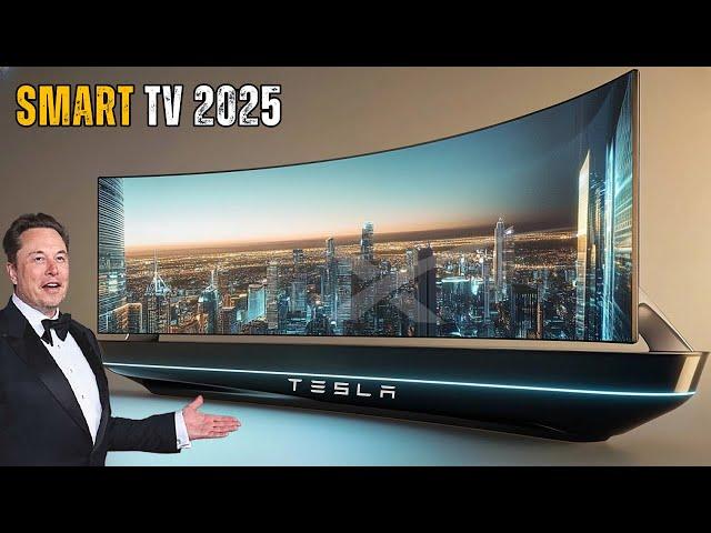 2025 Tesla Smart TV Arrives – Elon Musk Reveals MIND-BLOWING Tech Details!