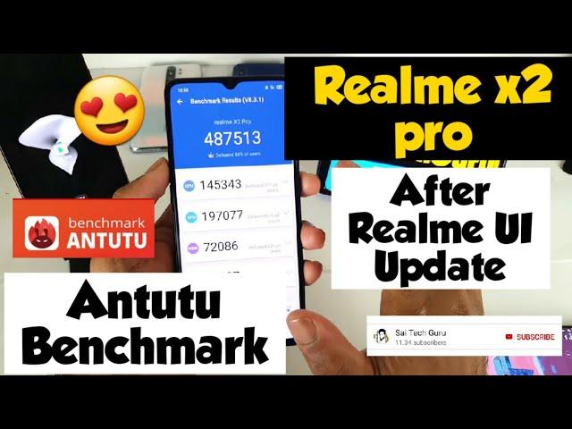 Realme x2 pro antutu benchmark after realme ui update