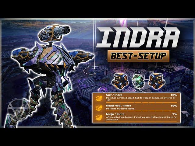 [WR]  BEST Setup & Skills For INDRA? (HIGH Speed) – Titan Gameplay | War Robots