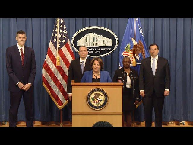 Justice Department Press Conference Regarding Ransomware Attack on Colonial Pipeline