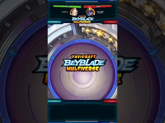 Hattori Hanzo VS Bubble. #beyblade #beybladeburst #beyblademultiverse #spiralwarrior