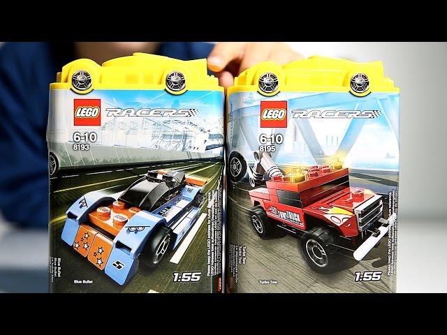 Lego Racers Blue Bullet and Turbo Tow sets: 8193 8195​​​