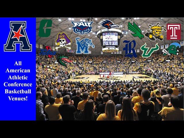 All American Athletic Conference (AAC) Basketball Arenas!