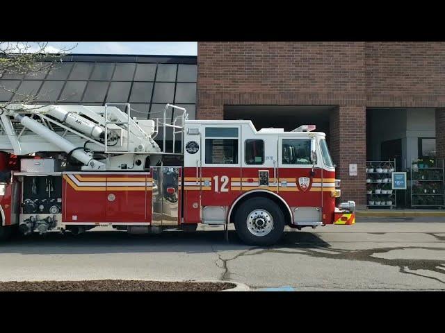 Scene video: Southgate Kroger fire