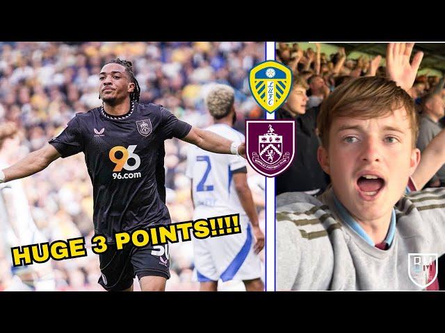 I SAW MY CLUB BEAT THE MOST HATED CLUB IN ENGLAND!!! | LEEDS VS BURNLEY VLOG!!!