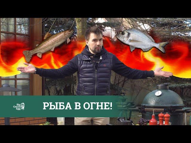 РЫБА В ОГНЕ! Как правильно приготовить рыбу на гриле Big Green Egg?