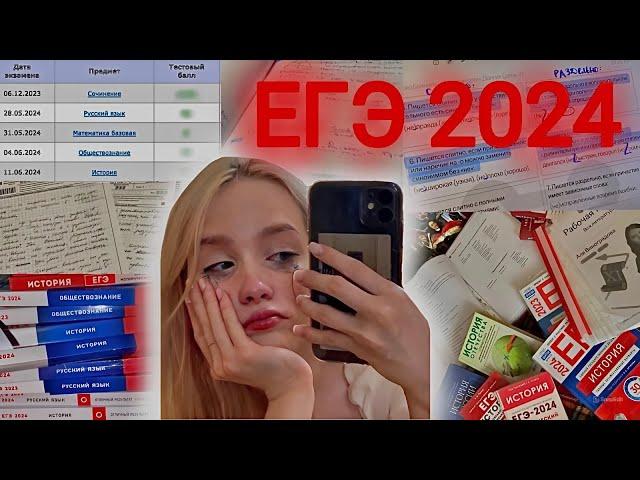 КАК Я СДАЛА ЕГЭ 2024/ РЕАКЦИЯ НА БАЛЛЫ