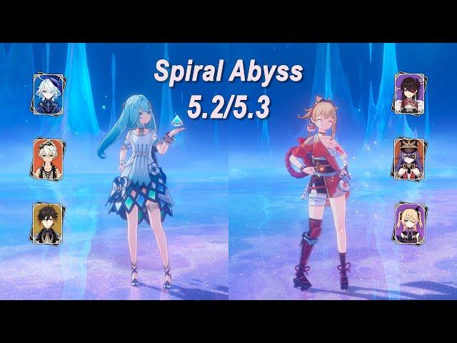 Faruzan | Yoimiya | Spiral Abyss 5.2/5.3 Floor 12 | Genshin Impact