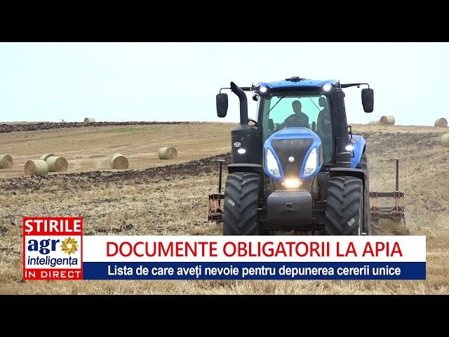 Documente necesare pentru a obține subvenții de la APIA