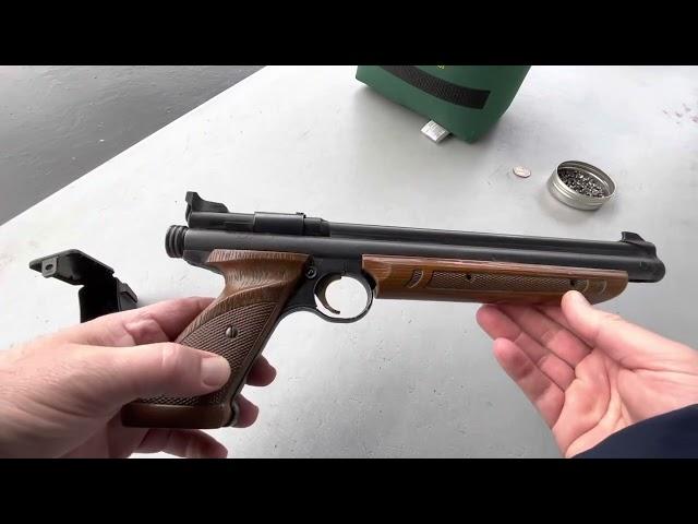 1983 Crosman model 1377 - gun test and review