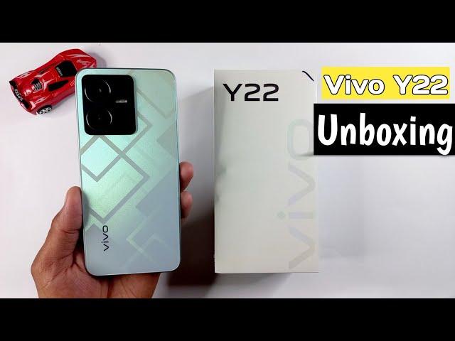 Vivo Y22 Quick Unboxing | First Impression, 18Watt Fast Charging