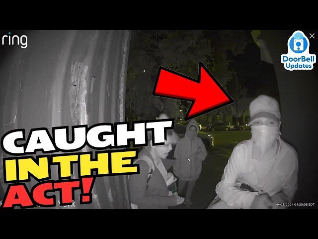 Thieves Caught In The Act! (Caught On Ring Doorbell) | Doorbell Updates