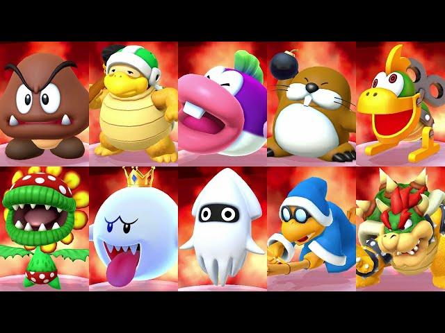 Mario Party 10 - All Bosses (Master Difficulty)