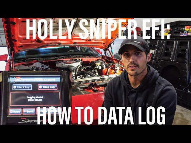 Holley Sniper EFI: How To Take a Data log On Your Hot Rod!