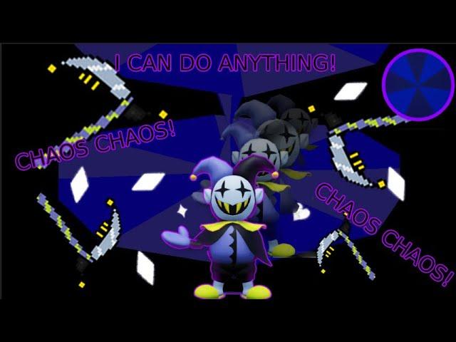 Jevil showcase + jevil solo gameplay in Undertale/Deltarune tower defense