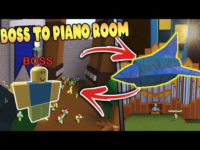 *TAKE* the BOSS to the PIANO ROOM| Build a Boat for Treasure ROBLOX