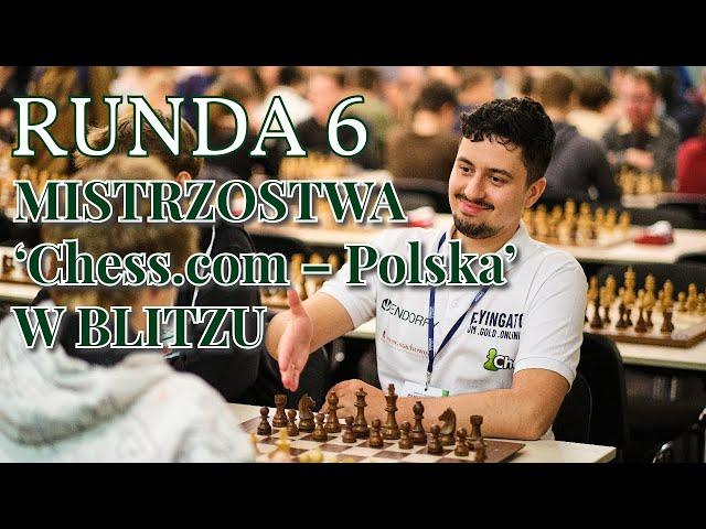 Mistrzostwa ‘Chess.com – Polska’ w blitzu - Runda 6 - IM Dawid Czerw - WCM Tarnowska Aleksandra