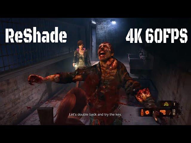 Resident Evil Revelations 2 - PC 4K 60FPS HDR ReShade, No Film-Grain - Episode 1, Claire Only