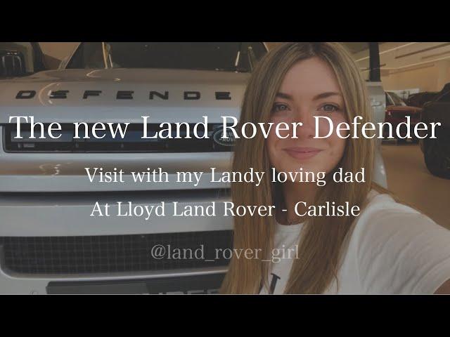 IG Live (recorded) The New Defender With my Landy Loving Dad