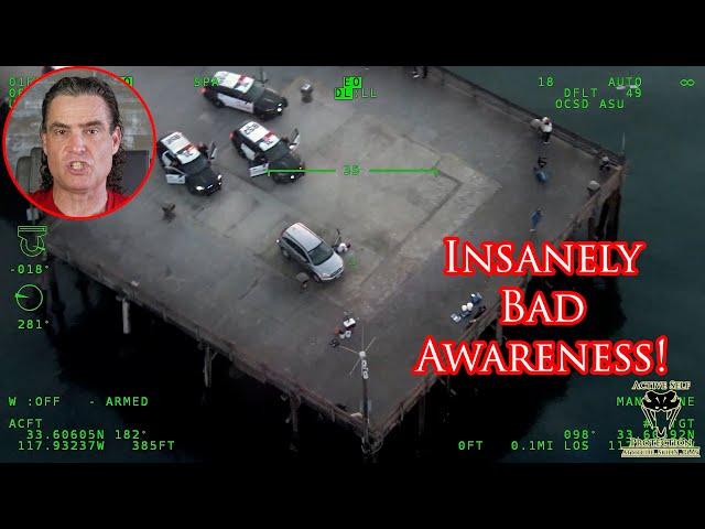 Oblivious Bystanders Watch Santa Ana Officers Take On Armed Suspect