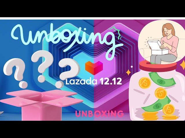 Mystery unboxing, Let's reveal Lazada APP! | ChaThea's Unboxing