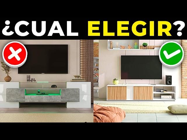  Los 5 MEJORES MUEBLES PARA TV MODERNOS 2024 | ESTANTES FLOTANTES Para TELEVISOR