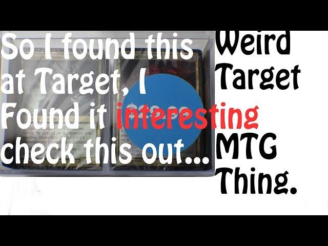 MTG: Weird Target Magic Mystery box, Lets see what this $29.99 box of assorted MTG gets us!!