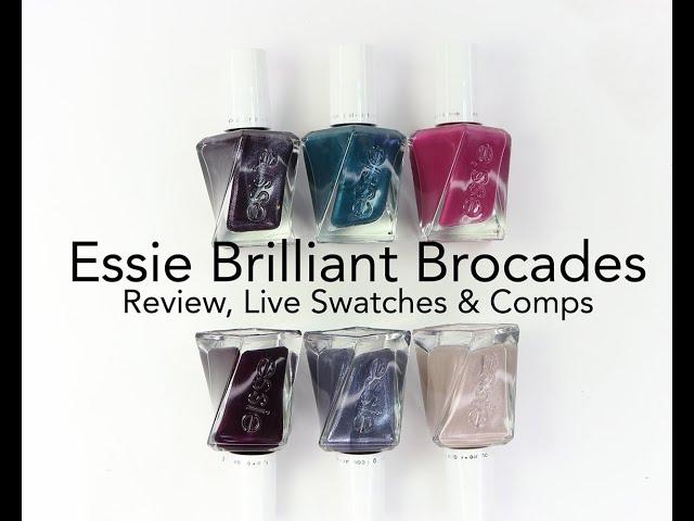 Essie GC Brilliant Brocades: Review, Live Swatches and Comparisons