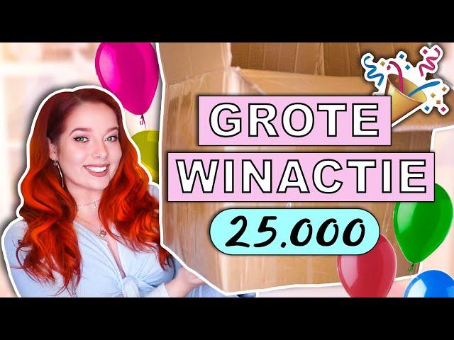 3X MEGA WINACTIE !!  | 25000 ABONNEES  | Noëll van Dreven