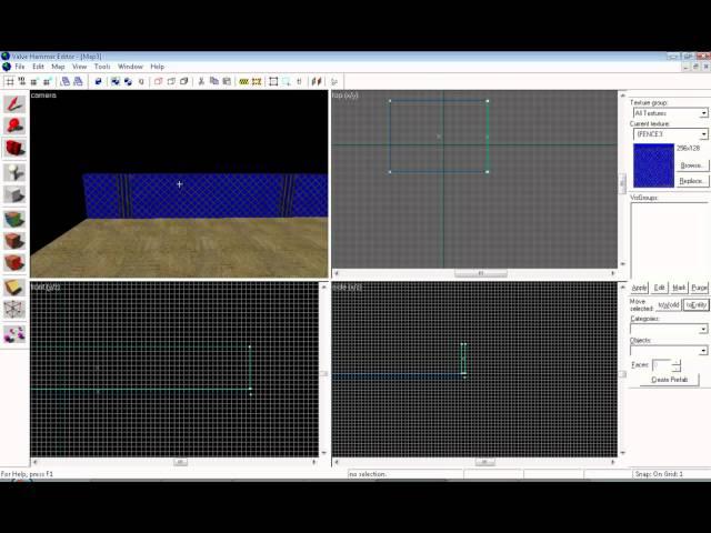 Valve Hammer Editor 8 Урок Создание простых (прозрачных) заборов