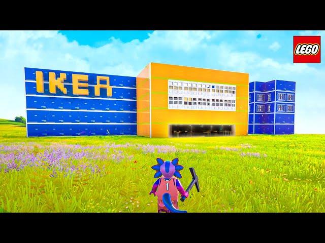 I Built IKEA in LEGO Fortnite