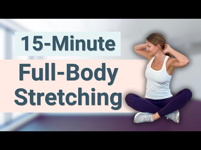 15 Minute Gentle, Full-Body Stretching Routine *By a Physical Therapist*