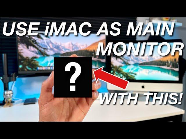 Use iMac As MAIN MONITOR For M1/M2/M4 Mac Mini With THIS! 