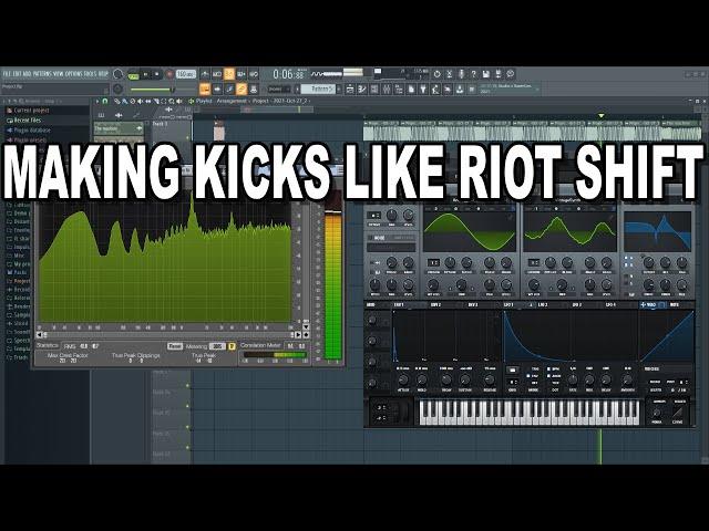 Making Kicks like RIOT SHIFT