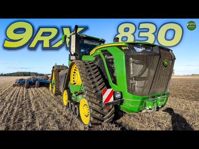 Wir fahren den 9RX 830 | purer Acker-SOUND‼️