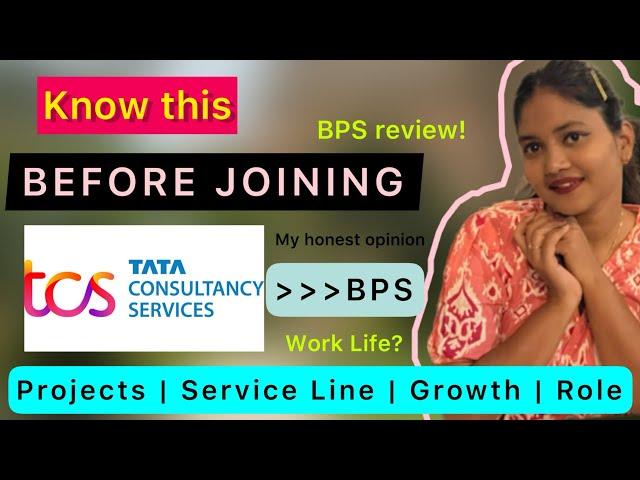 TCS BPS Job Role | Review | TCS BPS Work | Work Life | Salary | Growth #tcsbps #tcs #bps #jobs