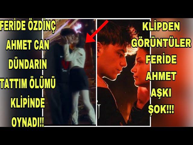 Feride Özdinç Ahmet Can Dündar Tattım Ölümü Klipinde oynadı Klipden Kamera Arkası Görüntüler!