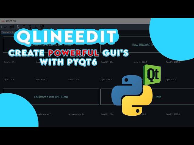 QLineEdit in PyQt6 | Create Powerful GUI's with PyQt6