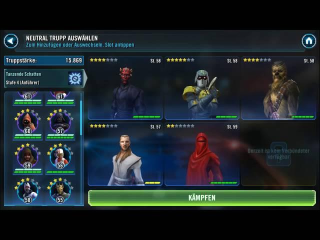 Star Wars Galaxy of Heroes Strategie, Tipps Galaktischen Krieg, präsentiert von niclasreus