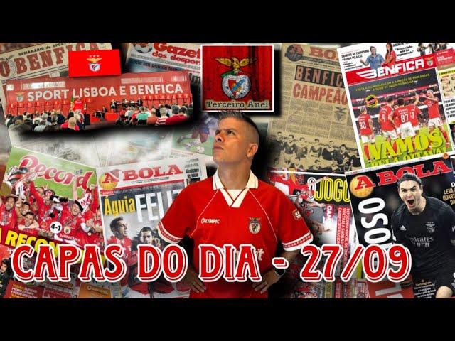 BENFICA-REVISTA IMPRENSA 27 Setembro, NO RESCALDO DE ENTREVISTA POLÉMICA RUI COSTA TEM NOVA AG!! 