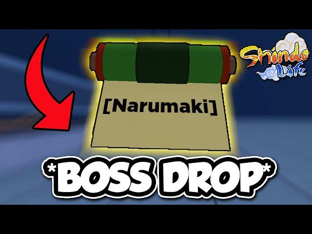 *NEW* How To Get NARUMAKI SIX PATHS FORM/STAGE 2 + BOSS LOCATION In Shindo Life!!