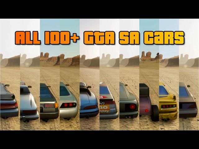 What is the fastest car in GTA SA | 100+ vehicle tested