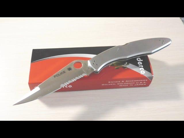 НОЖ SPYDERCO POLICE