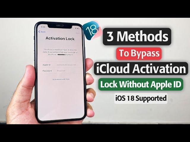 iPhone Locked to Owner Bypass |  Bypass iCloud Activation Lock without Apple ID, 3 Methods